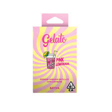 Photograph of product: Gelato Pink Lemonade 1g Vape Cart