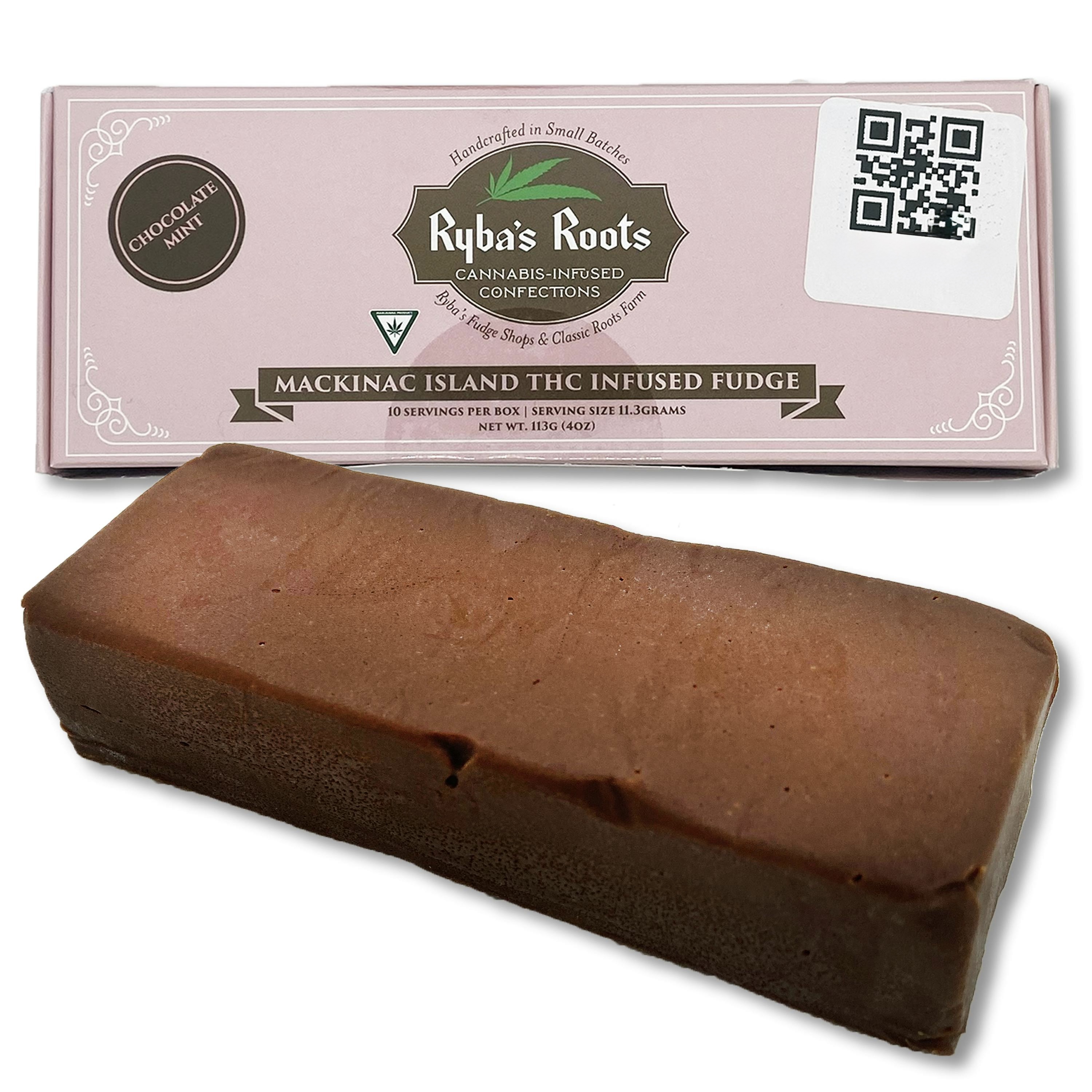 Photograph of product: Classic Roots Farm: Mint Fudge 100MG
