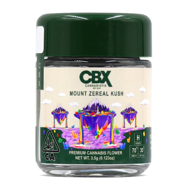 Photograph of product: Mount Zereal Kush 26.52% **SPECIAL PRICING** - Eighth