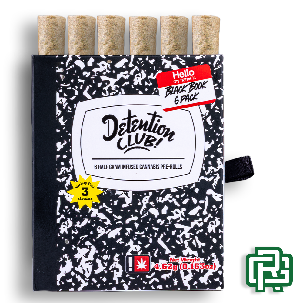 Photograph of product: Black Book Infused Variety 6pk
