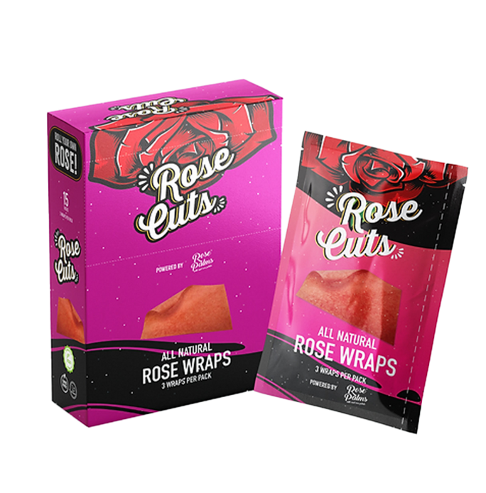 Photograph of product: Rose Cuts - Pink Wraps - 3pk - Original