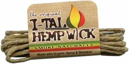 Photograph of product: I-TAL Hemp Wick 3.5'
