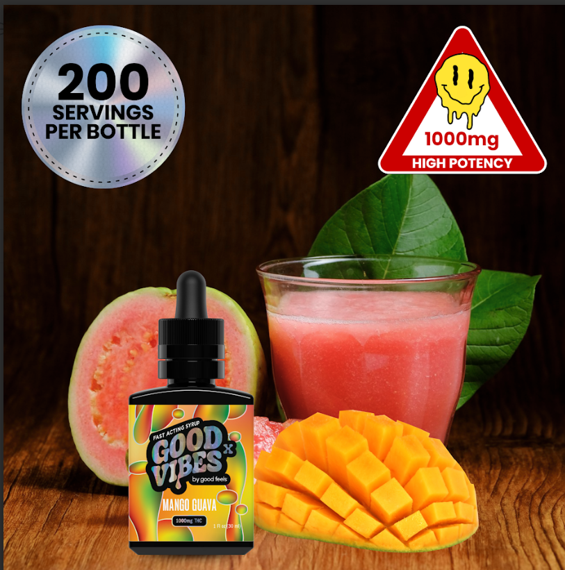 Photograph of product: Good Vibes X | Mango Guava - Fast Acting