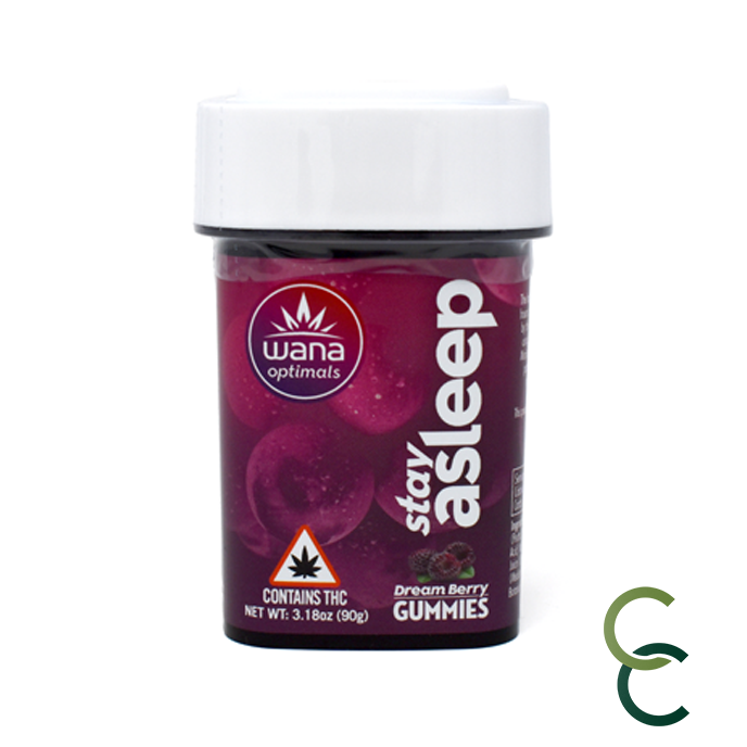Photograph of product: Stay Asleep Gummies - 4:1:1:1 (CBD:THC:CBG:CBN)