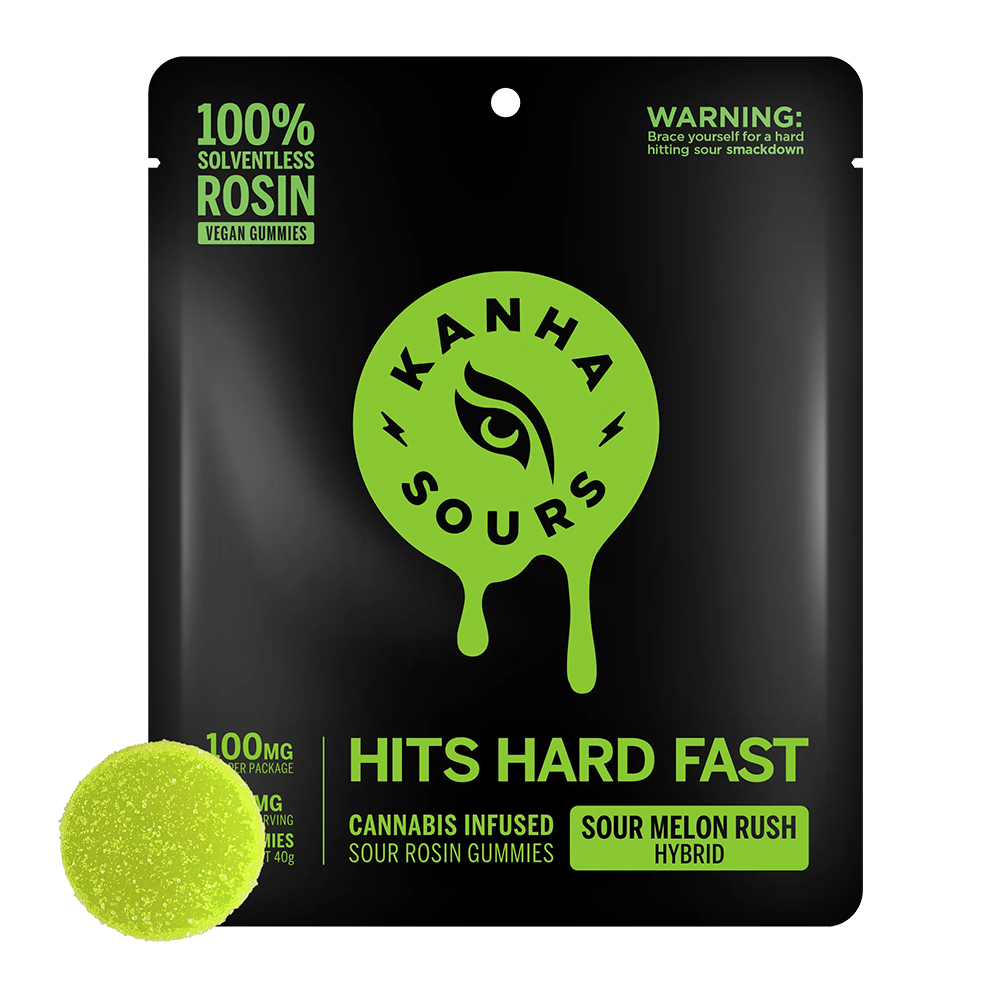 Photograph of product: SOUR PIFF MINTZ | NANO ROSIN GUMMIES |