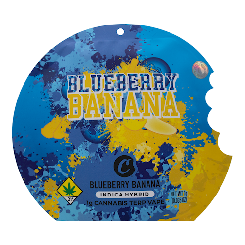 Photograph of product: Blueberry Banana Natural Terps Cartridge | 1g