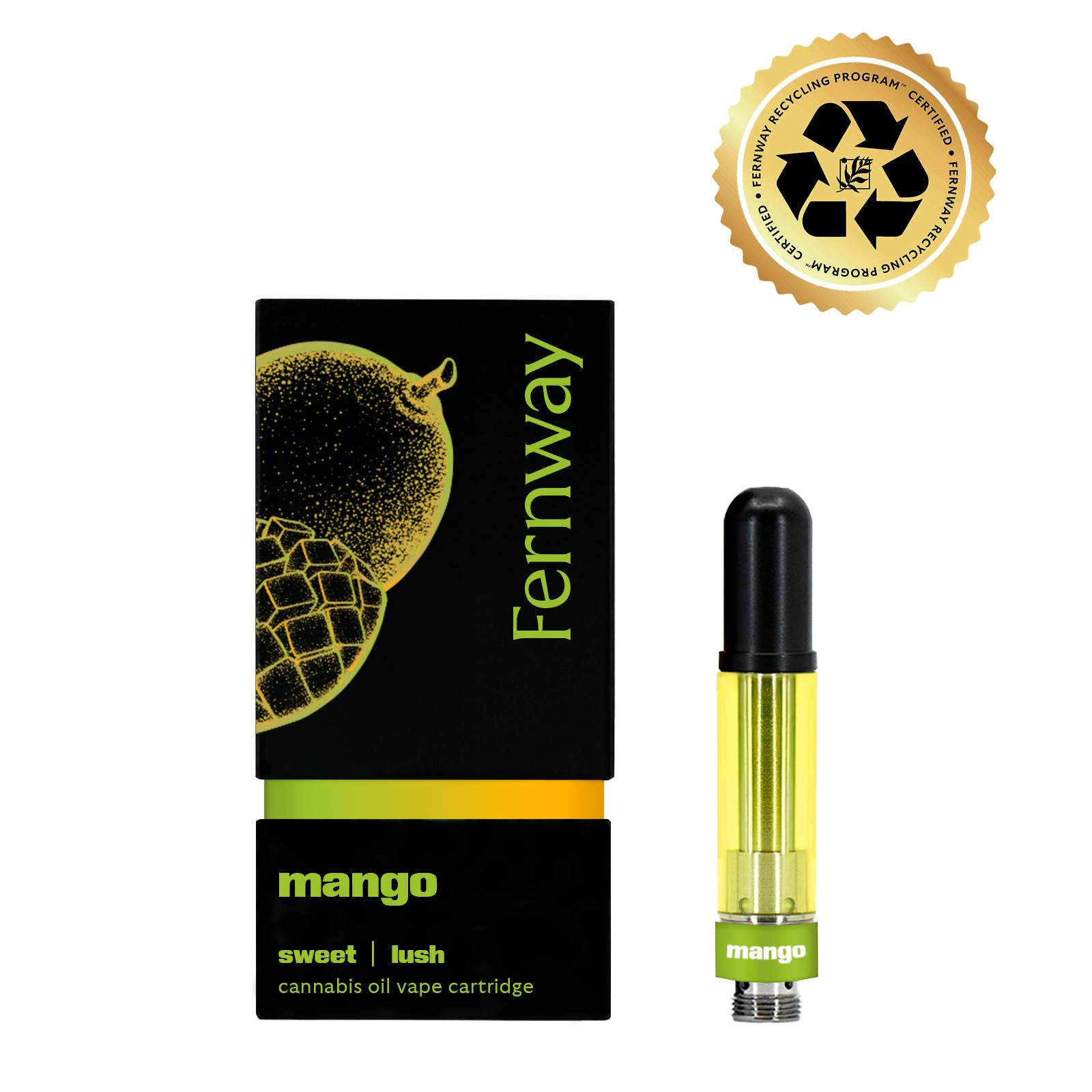 Photograph of product: Mango 1g Vape - Fernway