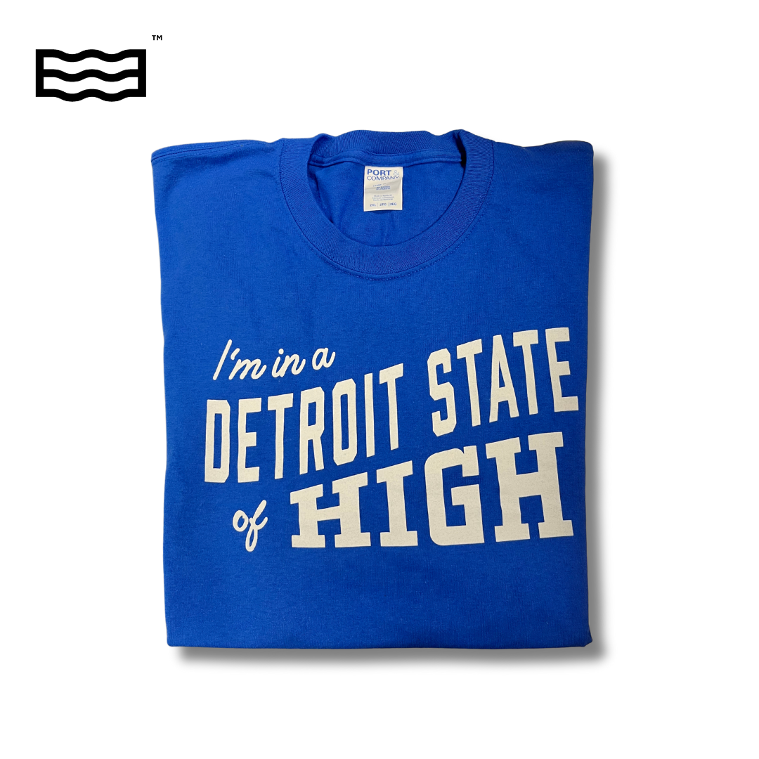 Photograph of product: Detroit State of High T-Shirt