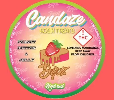 Photograph of product: Candaze Dipz - Chocolate Strawberry (I) 100mg