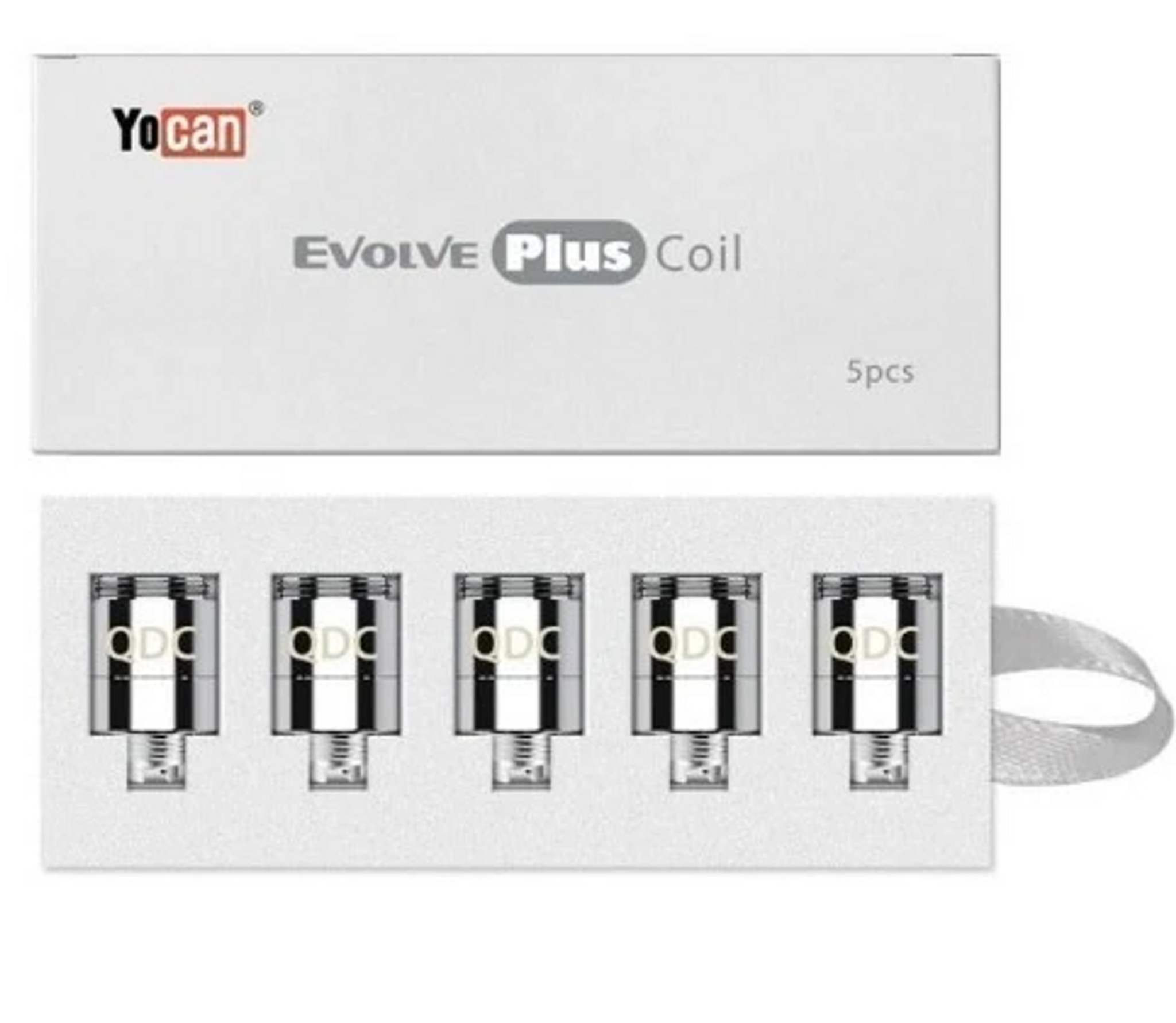 Photograph of product: Yocan Evolve Dual Quartz Replacement Coil 5PK