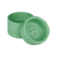 Photograph of product: Stache | Hemp Grinder | 3pc | 2.2" | Green