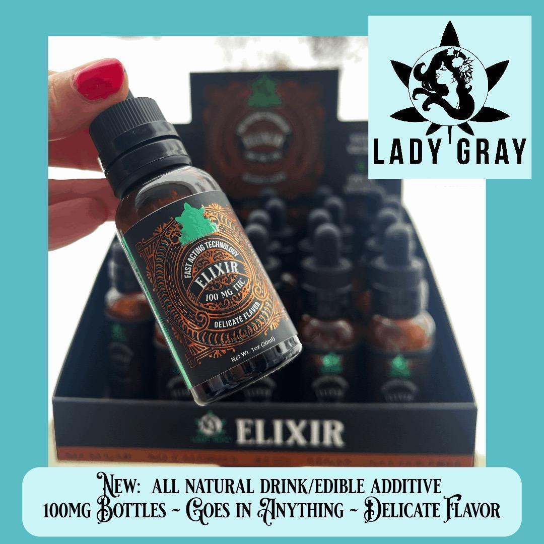 Photograph of product: Elixir - 100mg