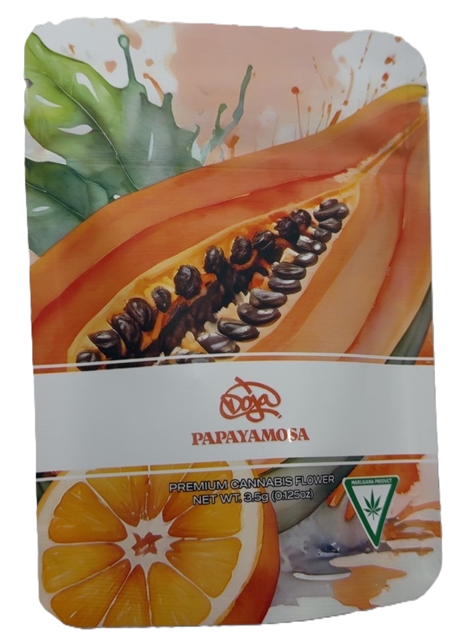 Photograph of product: Doja Papayamosa Pre-Packed 1/8th - g