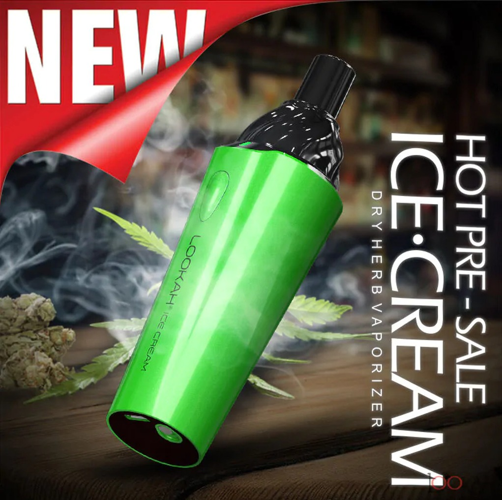 Photograph of product: Lookah Ice Cream Dry Herb Vaporizer