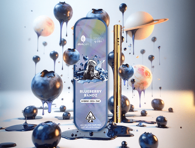 Photograph of product: Dompen / Dispo / Blueberry Bandz