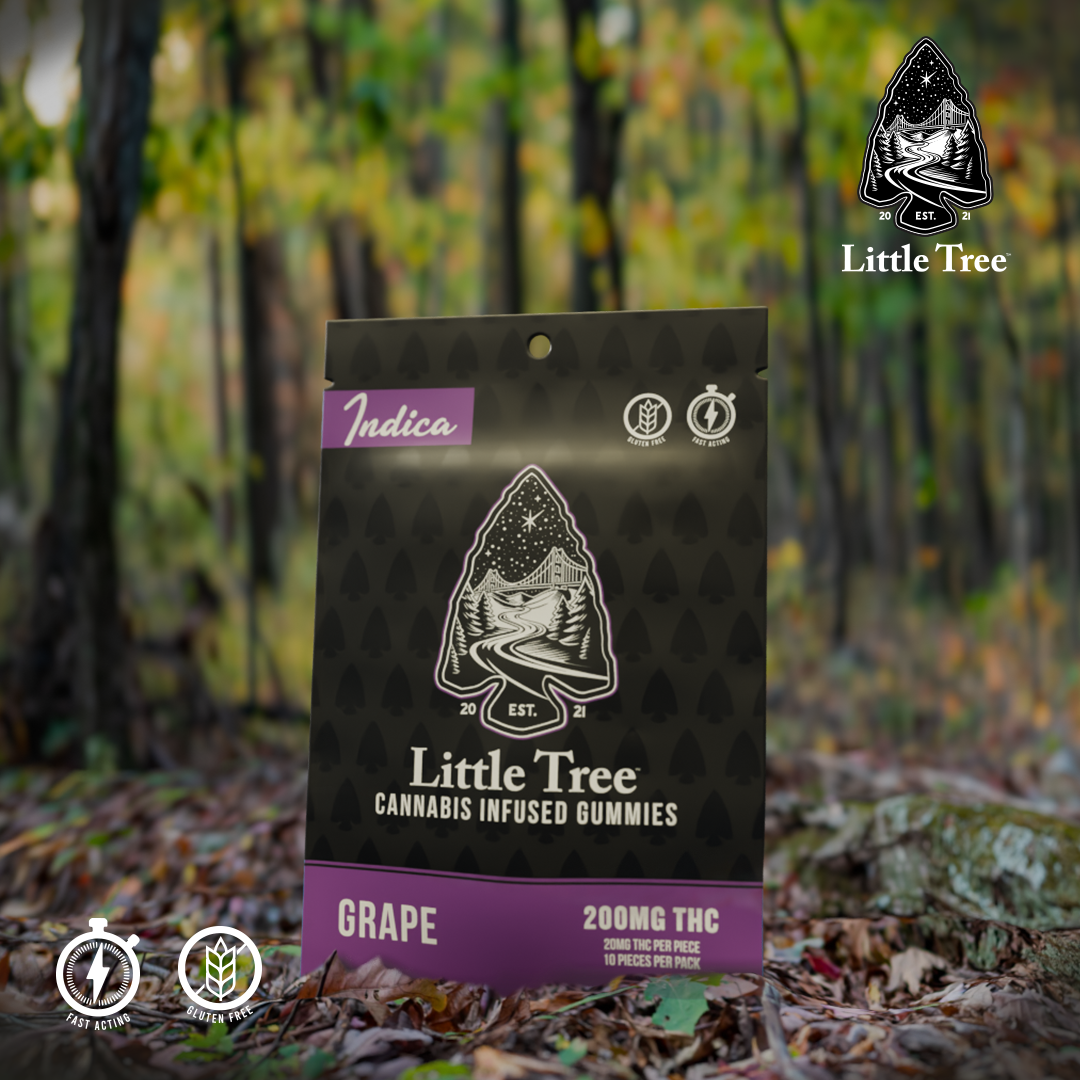 Photograph of product: Grape Gummies 4x50mg