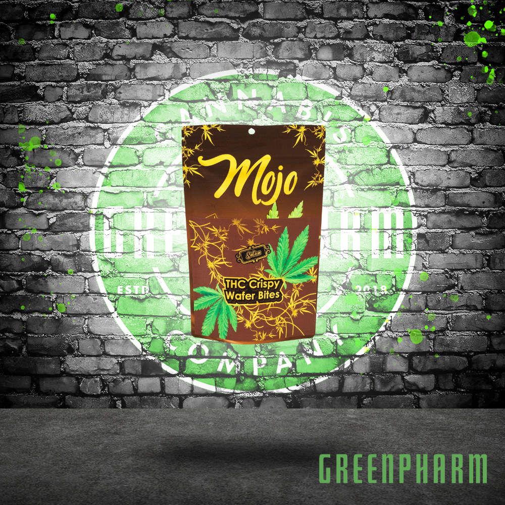 Photograph of product: Mojo | 200MG | Crispy Wafer Bites