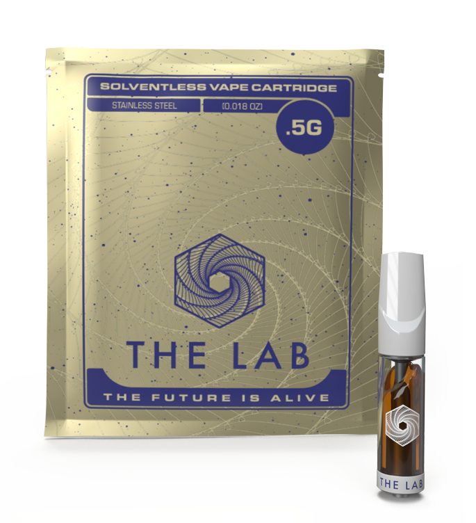 Photograph of product: The Lab Mac Rib (H) Solventless Rosin Cartridge 0.5g