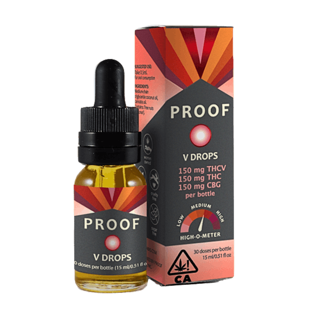 Photograph of product: Proof  V Drops 15ml - Tincture TH-ouiV:TH-oui:CBG