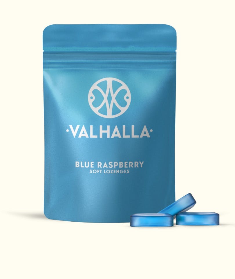 Photograph of Product: BLUE RASPBERRY 10PK 100MG (I)