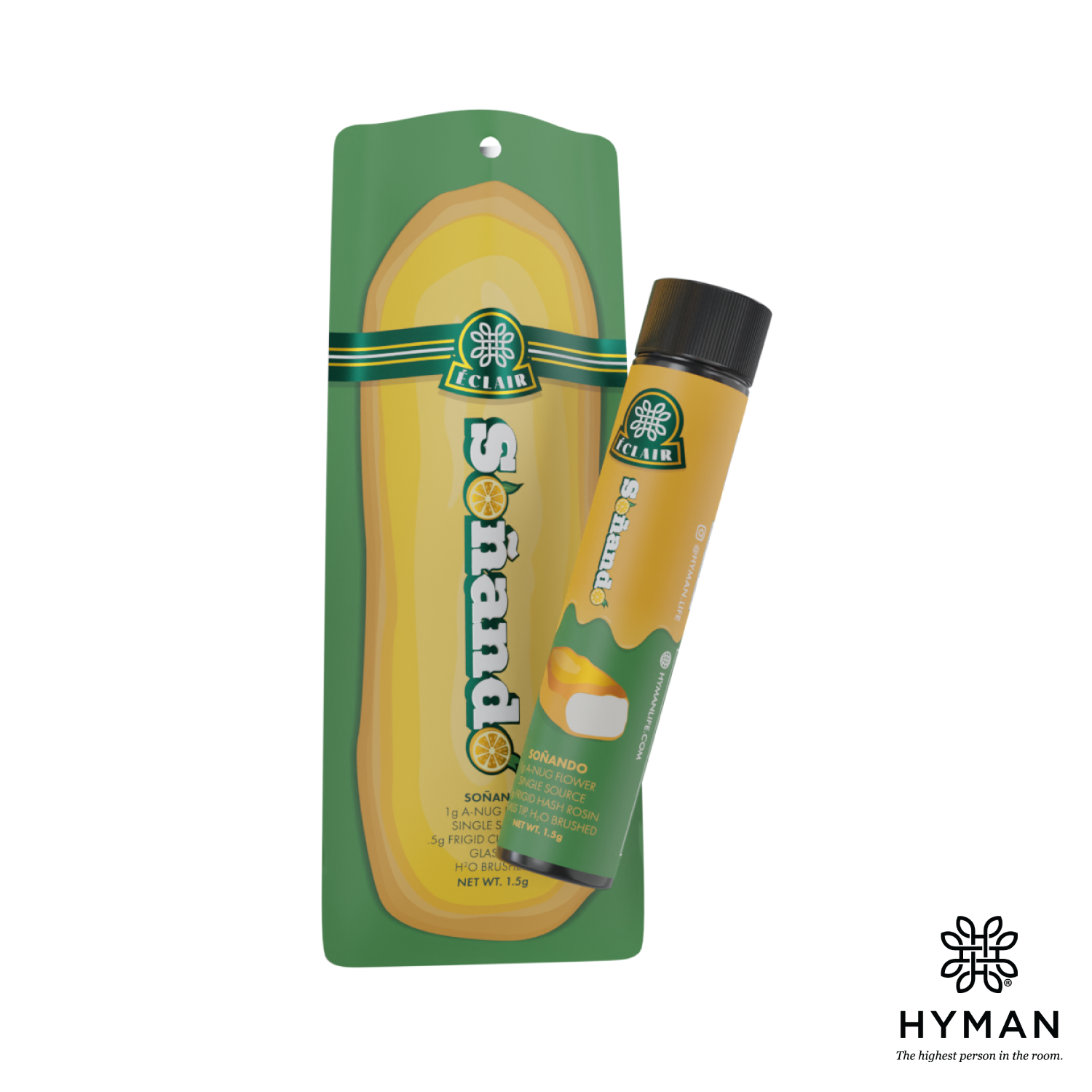 Photograph of product: Sonando Infused Glass Tip Eclair | 1.5g