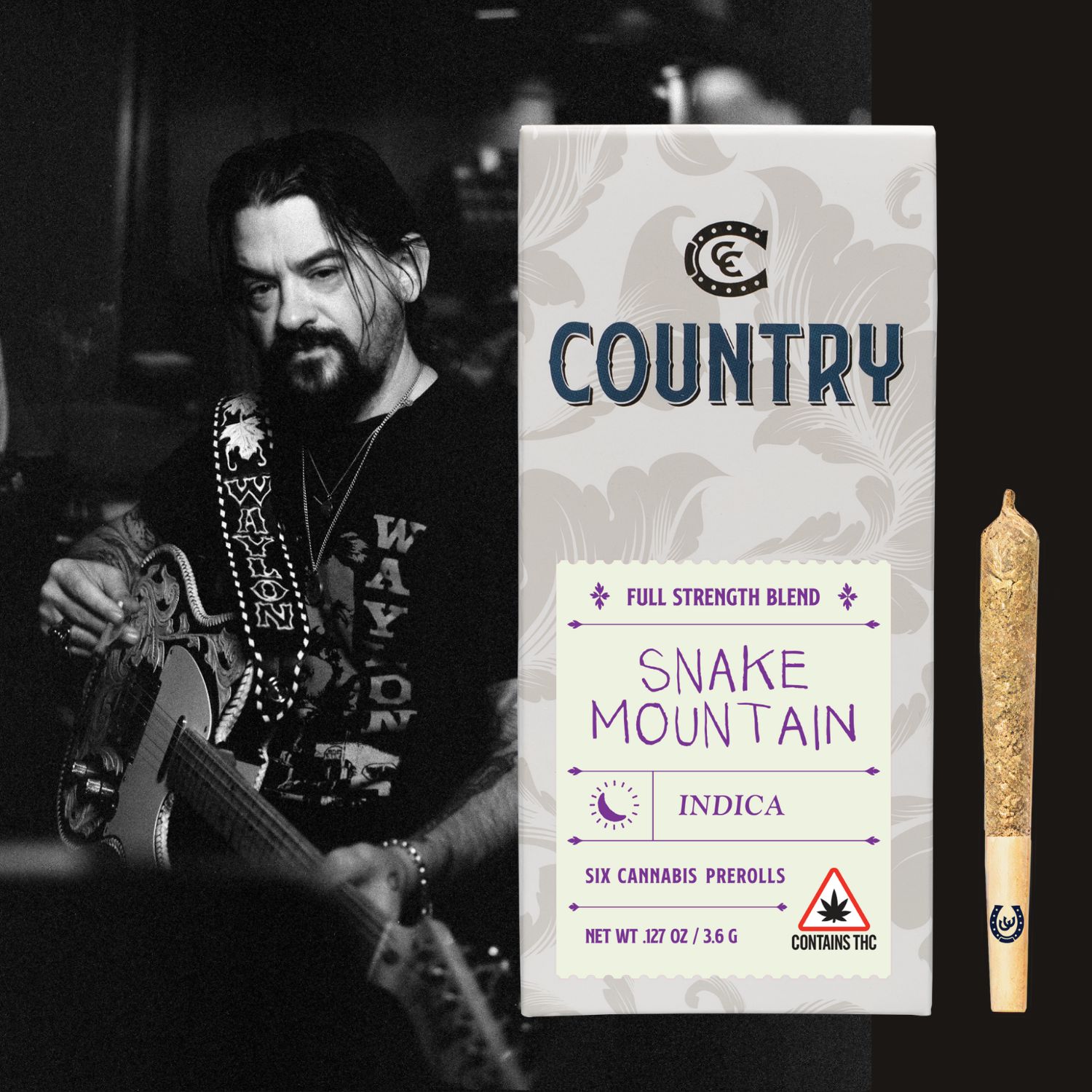 Photograph of Product: Snake Mountain (Ice Cream Cake) | 6pk Pre-Roll Pack each)