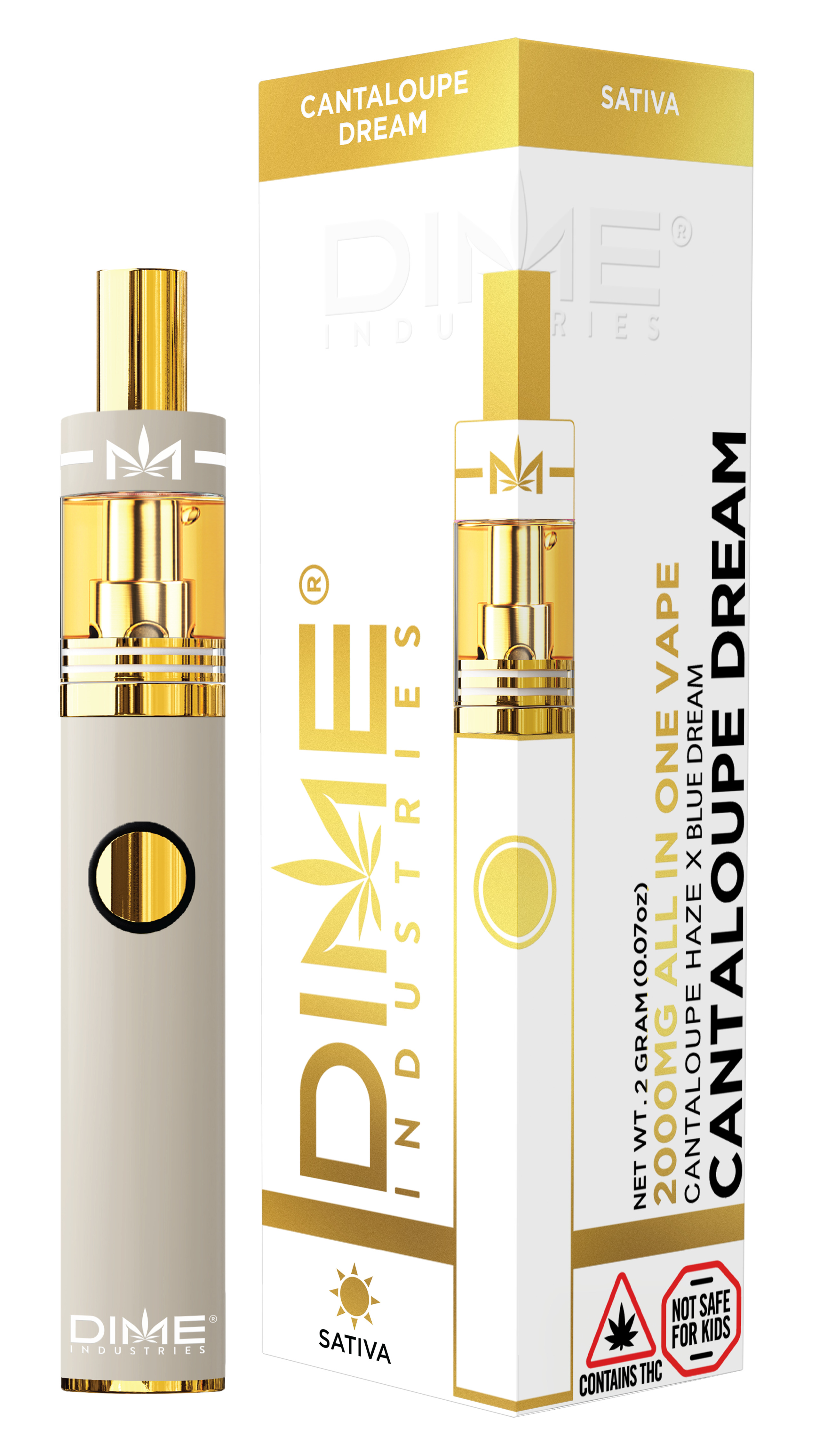 Photograph of product: Cantaloupe Dream (Disposable) | 2g