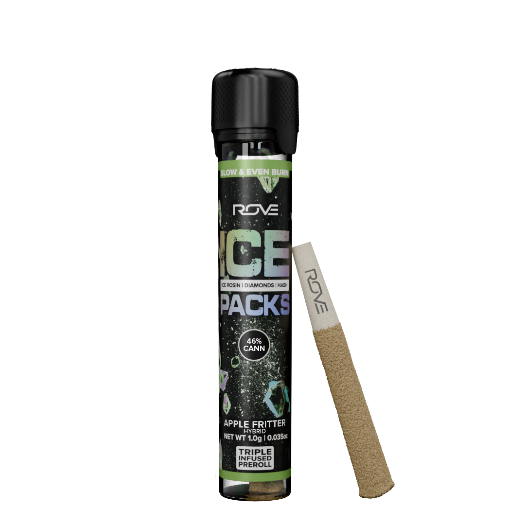 Photograph of Product: Apple Fritter - Infused Ice Packs (Rosin, Hash, and Diamonds) 1g