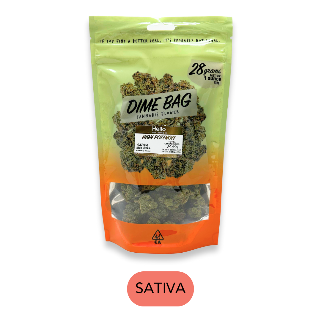 Photograph of product: Dime Bag - Green Lantern S - Flower - 28g