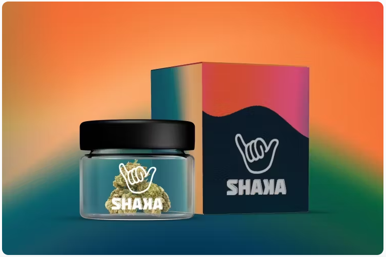 Photograph of product: Banana Cake #20 Flower | 3.5g - Shaka