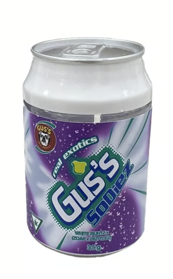 Photograph of product: Gus's Exotics | Purple Sodiez Jar - 3.5g