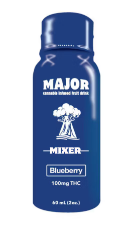 Photograph of product: Blueberry | Mixer | 100mg (2oz)