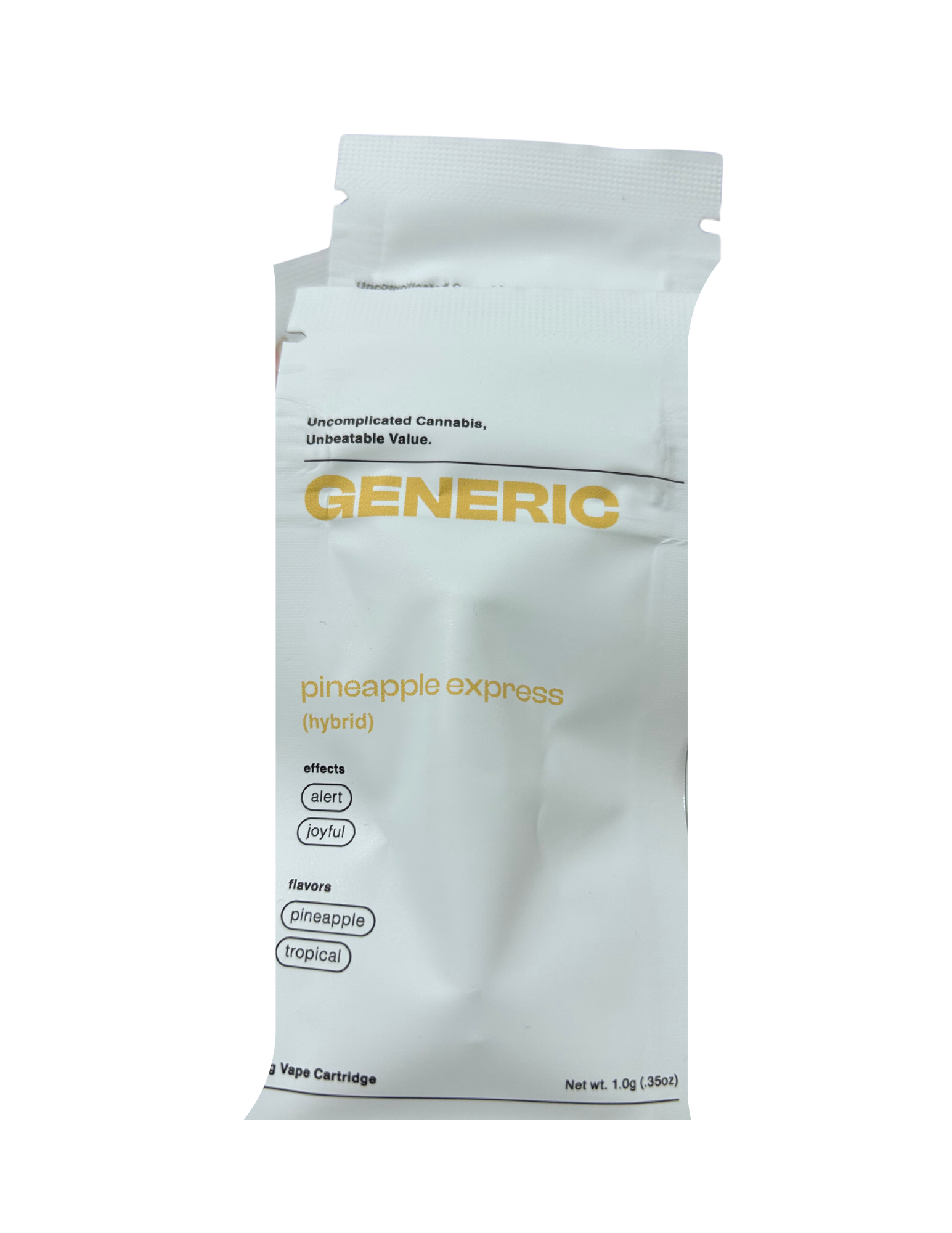 Photograph of product: Generic | Cartridge | Pineapple Express