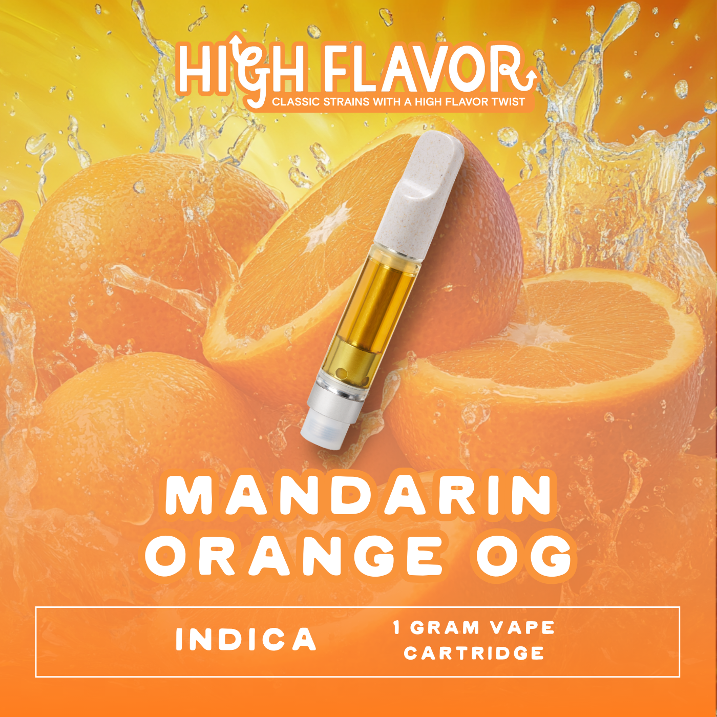 Photograph of product: Mandarin Orange OG I Vape 1g