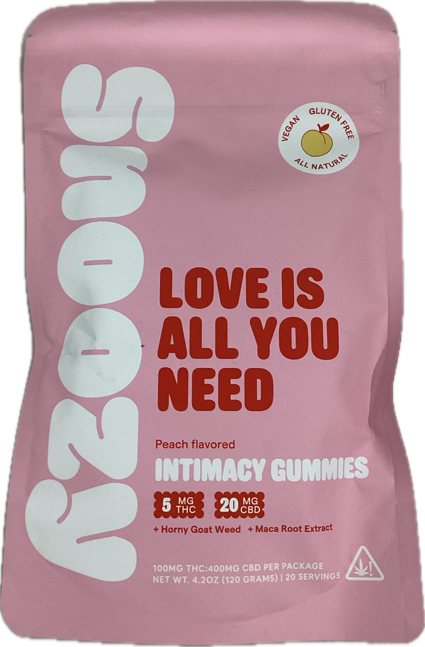 Photograph of product: Snoozy | Love is all you need | 100mg
