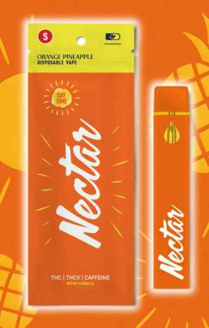 Photograph of product: Orange Pineapple Caffeinated Disposable (1g)