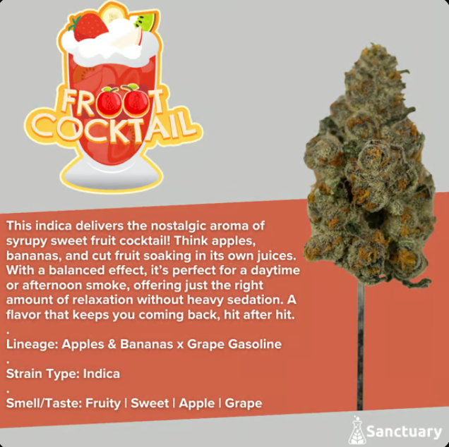 Photograph of product: Froot Cocktail - Buds 3.5g