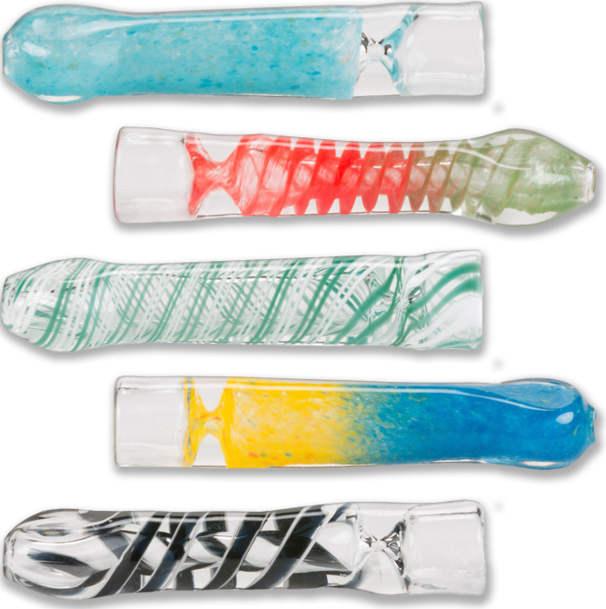 Photograph of product: 3" Assorted Colored Chillums