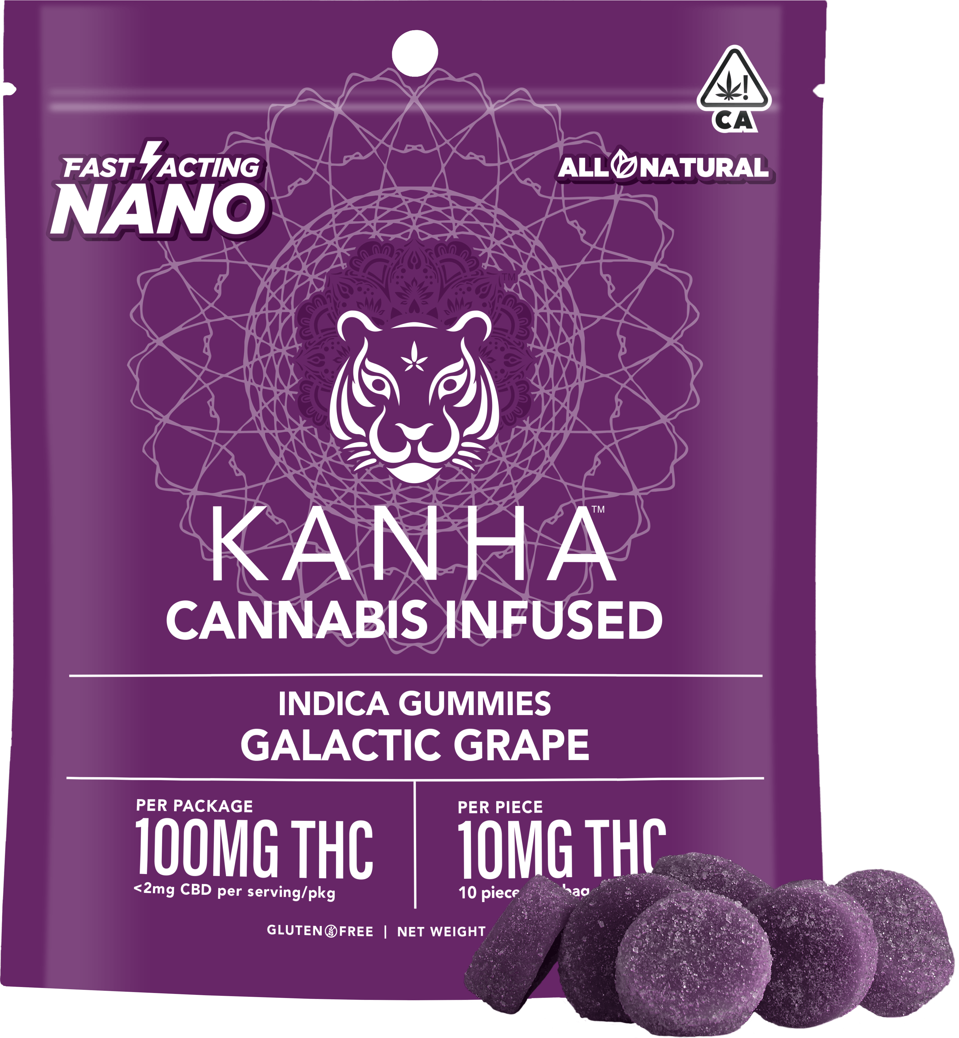 Photograph of product: Galactic Grape - 100mg