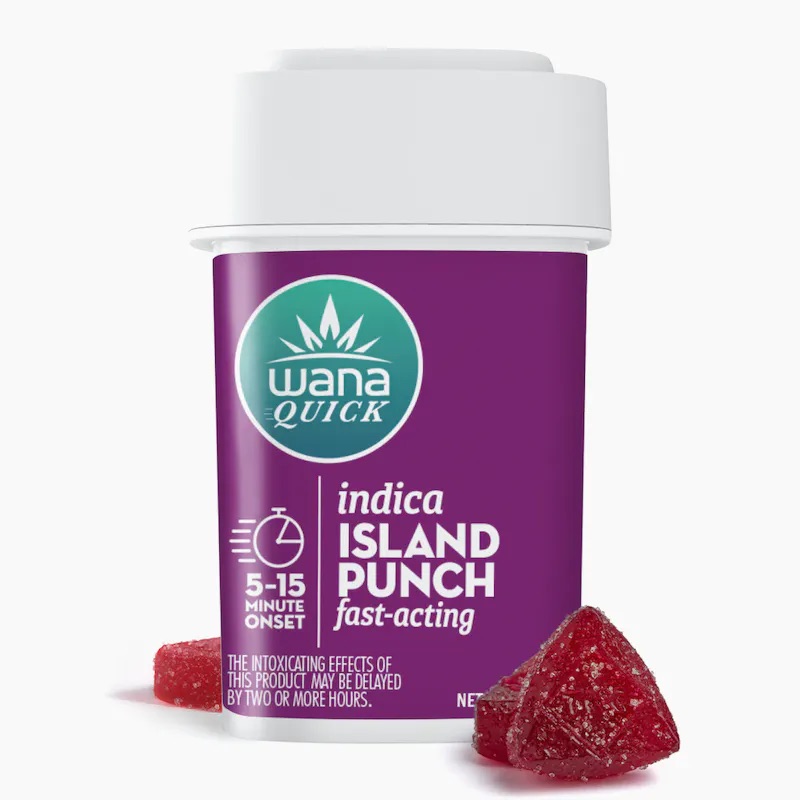 Photograph of product: Wana | Quick Island Punch Oui'd | 10pk/100mg