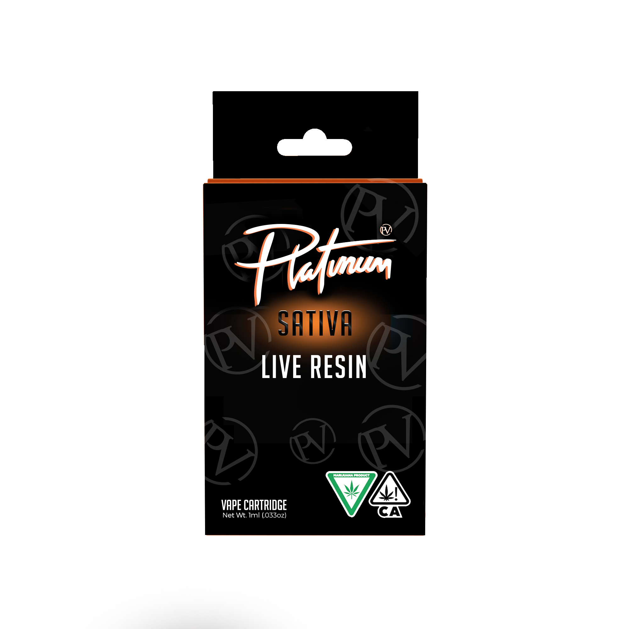Photograph of product: Platinum Vape | Outerspace Sauce | 1G 510 Live Resin Cartridge