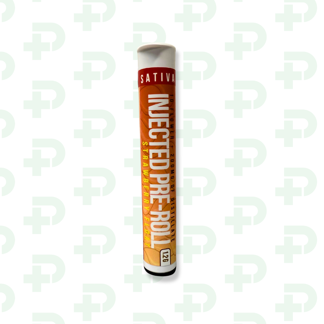 Photograph of product: Distro 10 Infused Preroll - Strawberry Float