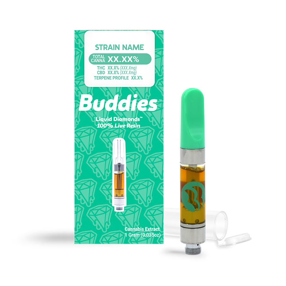 Photograph of product: Buddies Jelly Zonuts LR Cartridge Oui'd 1g