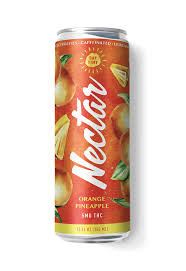 Photograph of product: Nectar Seltzer Orange Pineapple 5mg