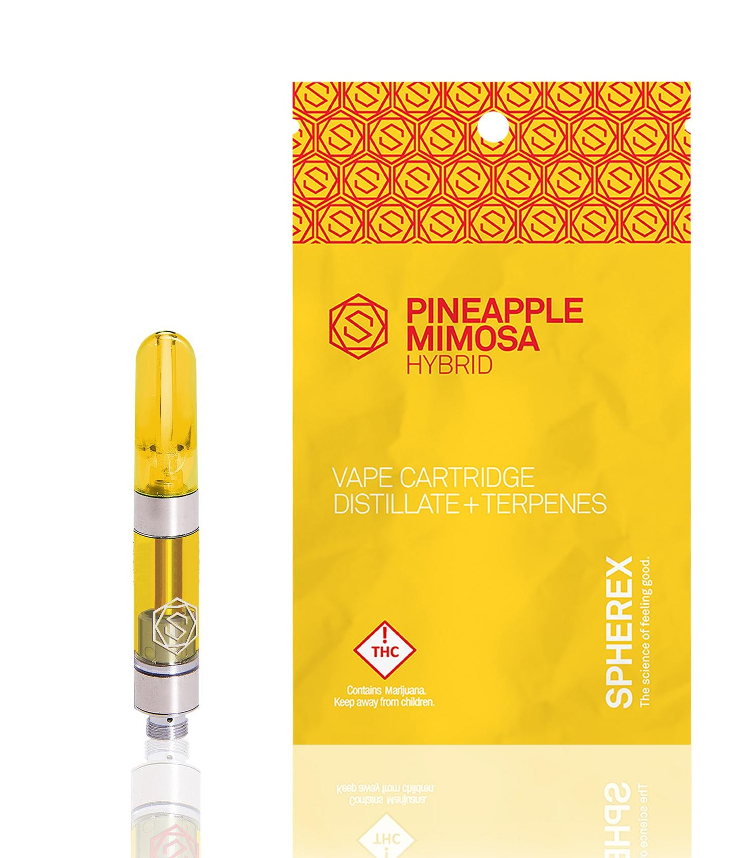 Photograph of product: Spherex Cartridge 1000mg: Pineapple Mimosa