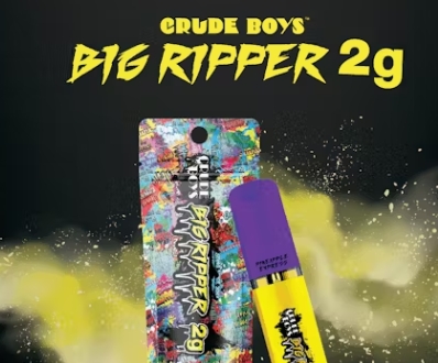 Photograph of product: Big Ripper Mai Tai Disposable Vape 2g