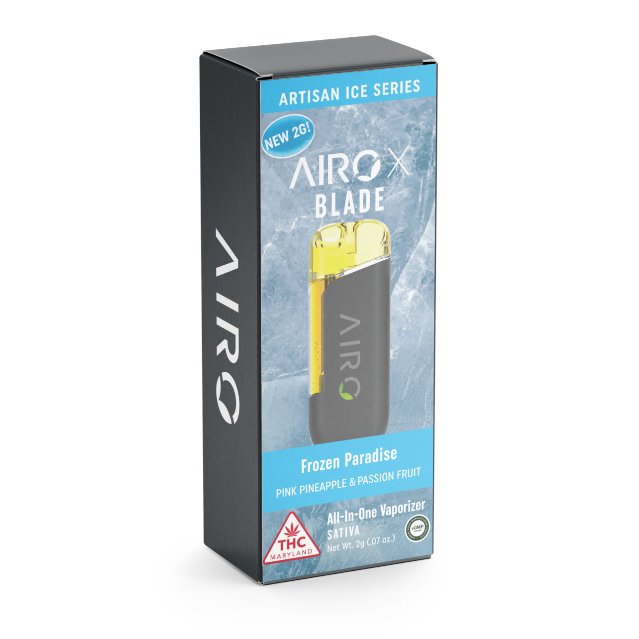 Photograph of product: Airo | Blade Disposable Vape | Frozen Paradise | 2000mg
