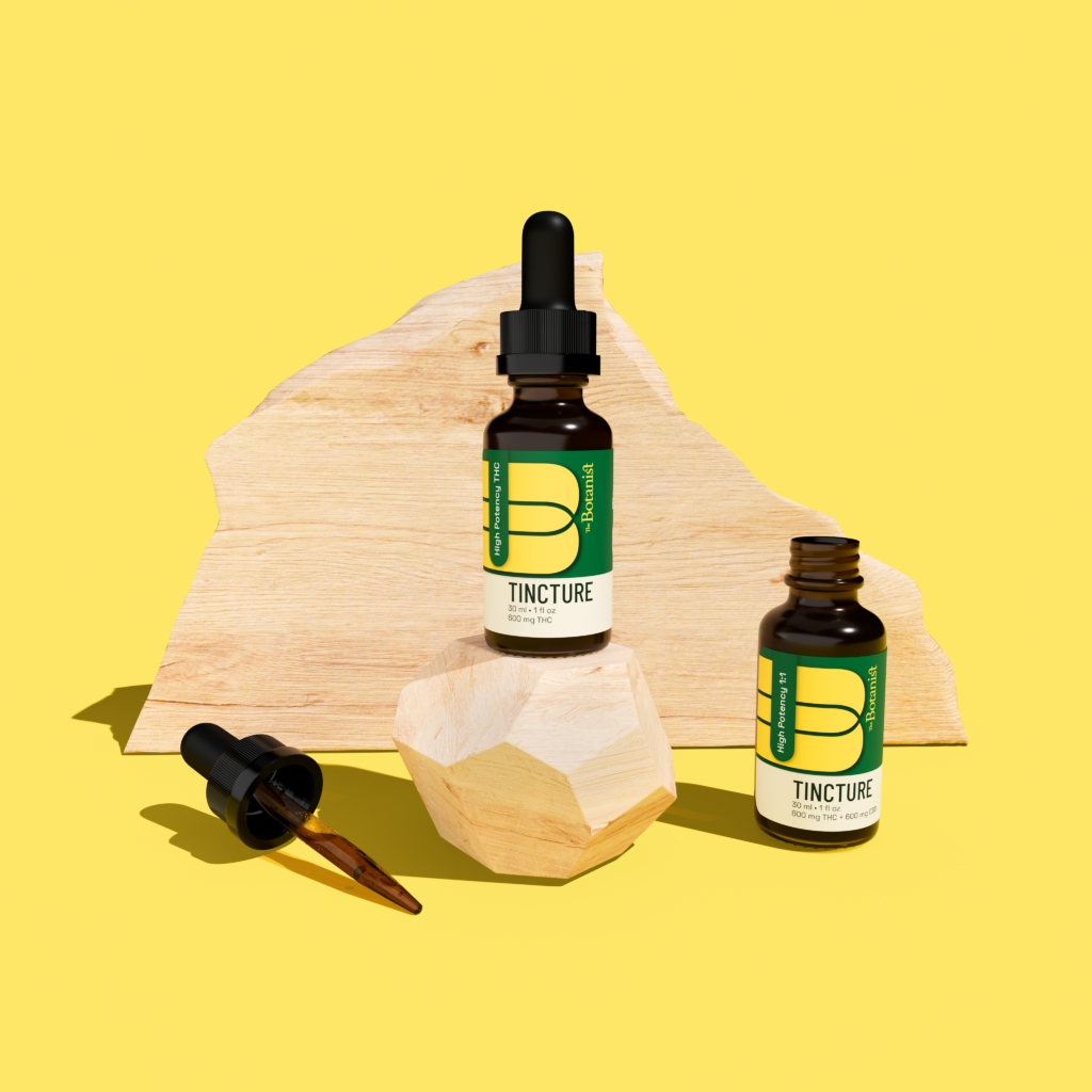 Photograph of product: The Botanist Rest (H) 1:1 TH-oui:CBN Tincture 100mg