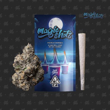 Photograph of product: Magic Shotz Preroll 1g - 