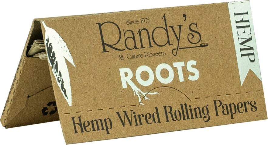 Photograph of product: Randy's Roots 77mm Natural Hemp Papers